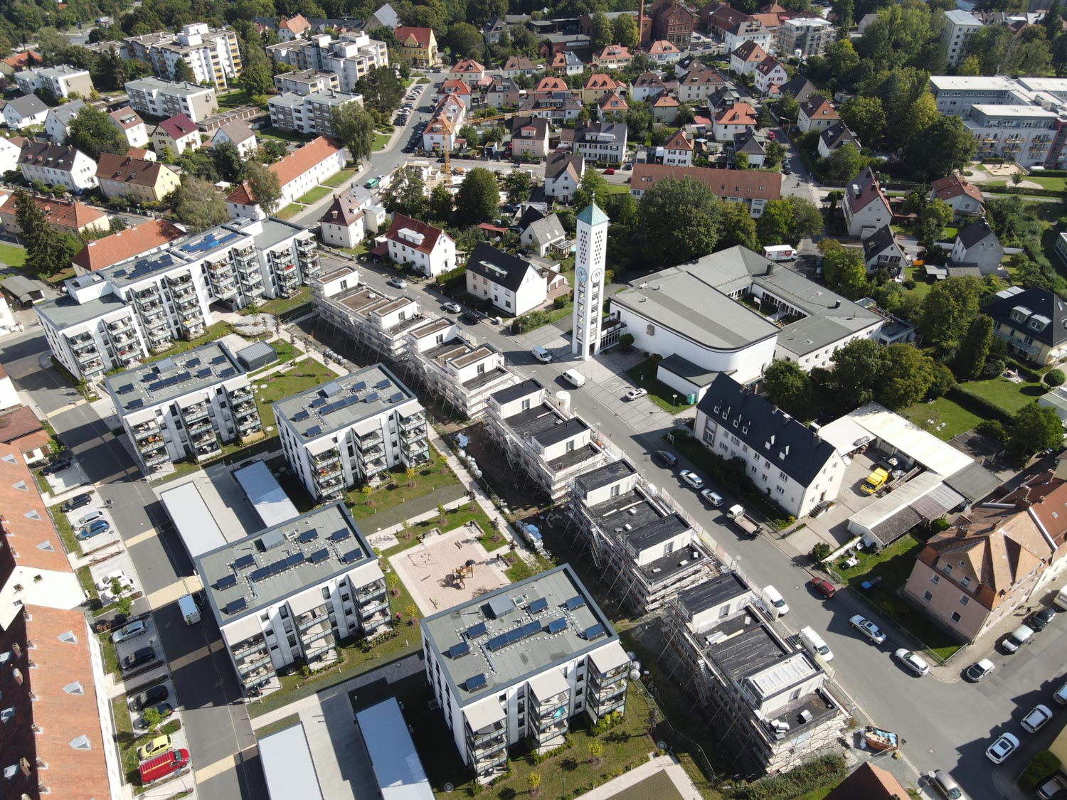 Tohum Bau Projekt Mehrfamilienhaeuser in Bayreuth